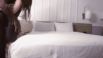 Hung black stud cums hard and knocks that white sweetie out