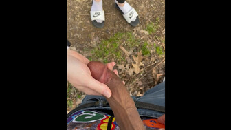 Walk in the park with hot white girl Pt 1