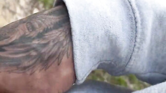 Walk in the park with hot white girl Pt 1