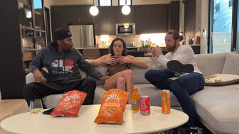 Sexy cuckold wife wife got a black cock and did not forget about her hubby