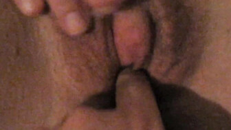 Sexy mormon hairy pussy fingering big clit play