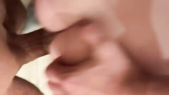 Bull pleases my hotwife again with his Big fat cock