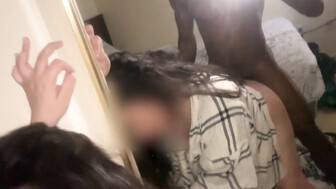 Sexy Asian gets demolished by bbc