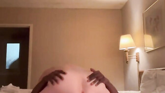 MILF riding Black dick