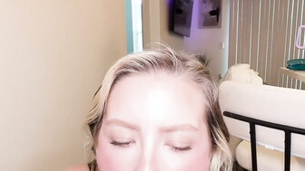 Horny PAWG blonde fucked by thick BBC