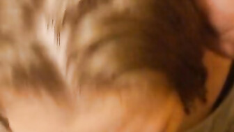 Cum load on her pretty face