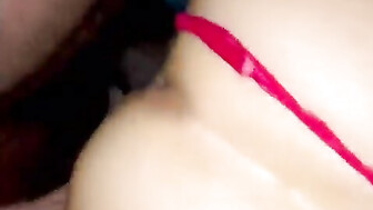 Petite white girl gets fucked by BBC doggystyle