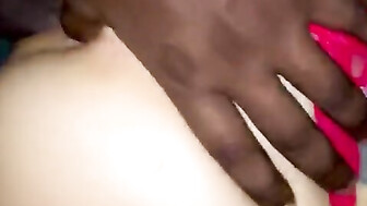 Petite white girl gets fucked by BBC doggystyle