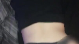 Thick blonde getting back shots BBC