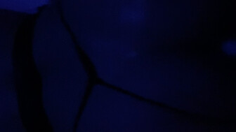 Daddy's away for work, but mommy still get's her fill