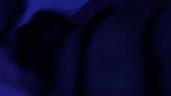 Daddy's away for work, but mommy still get's her fill