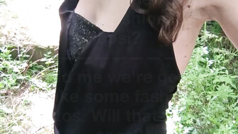 My friend's husband proposed a public photo shoot to me