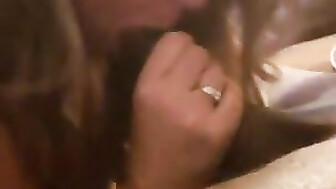 Hotwife Sucks on a BBC as he Films her