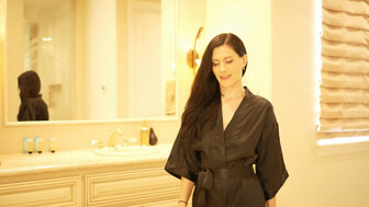 Hot brunette wanted two black guys