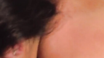 Tag teamed, she loves it