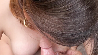 Sexy Pregnant Slutwife Denisa Enjoys Sucking Cock