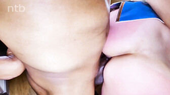 Hotwife fucked black dick black dick in the kitchen