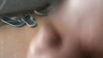 BBC stops by for a blowjob from Hotwife Karen Qos