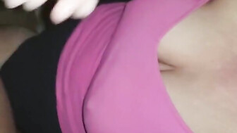 White Milf Sucking BBC