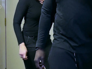 Cuckold white milf's afterpary dp threesome with two horny bbc lovers