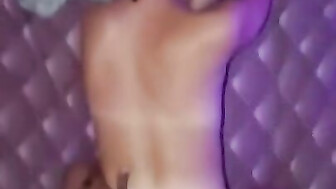 Thick white gf with tan lines gets more dick than she can handle