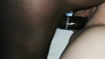 Cute white interracial BBW with tight pussy gets fucked by bbc