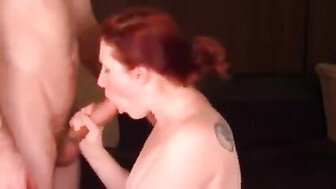 Young hotwife gets shared with a big cocked friend