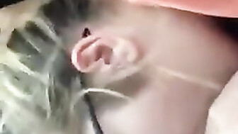 Deepthroating friends Black cock