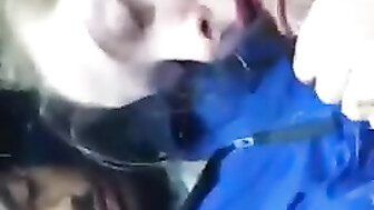 Deepthroating friends Black cock