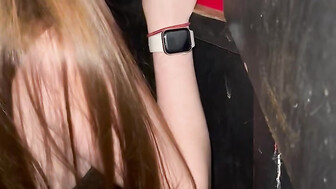 Real amateur gf at the gloryhole