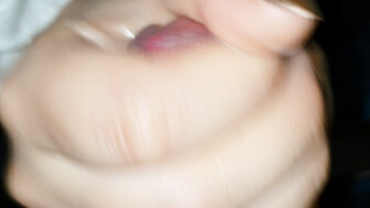 balomiribianca giving a handjob with gold nails