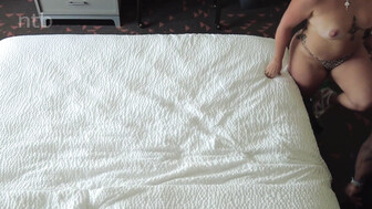 Purple haired white milf gets some intense bbc treatment with cream