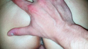 balomiribianca gets a beer bottle and a small dick in her pussy