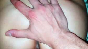 balomiribianca gets a beer bottle and a small dick in her pussy