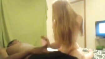 Hot Blonde First BBC