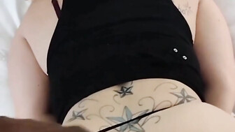 Sexy snowbunny with thick ass gets BBC