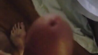 "I'm a glazed donut" she says