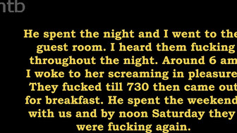 Cuckold blonde wife brings fresh bbc bull home and fucks his hard black cock