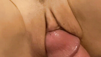 Perfect pussy hotwife fucked, dirty talk+creampie