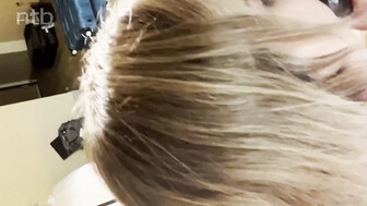 Lovely blonde wife and two hung Black lovers