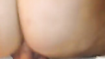 white girlfriend tries out big cock