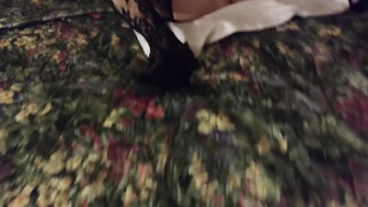 Black And White Cock Buffet For Granny Slutwife Matronella