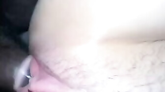 Chinese wife blacked and creampied