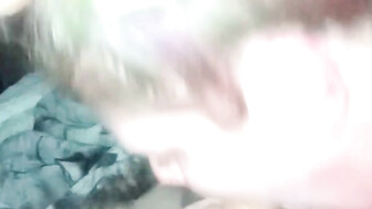 Wife's first taste a new cock