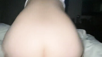 Hot girlfriend woke him up