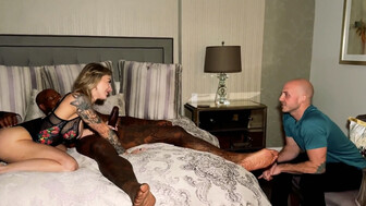 Hubby had a big surprise waiting for him at home