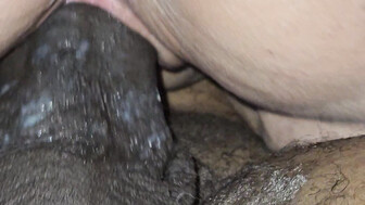 More Hotwife Being Fucked and creaming on BBC Cock