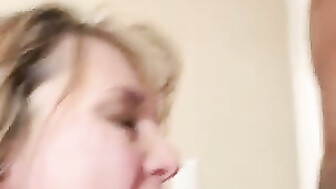 Sexy Hotwife Shauna Gives Hung Black Stud and blowjob