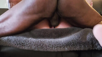 Booty cuckold white babe fucks that huge bbc in front of her husband