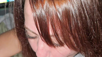 Rikki sucks cuck hubby cock